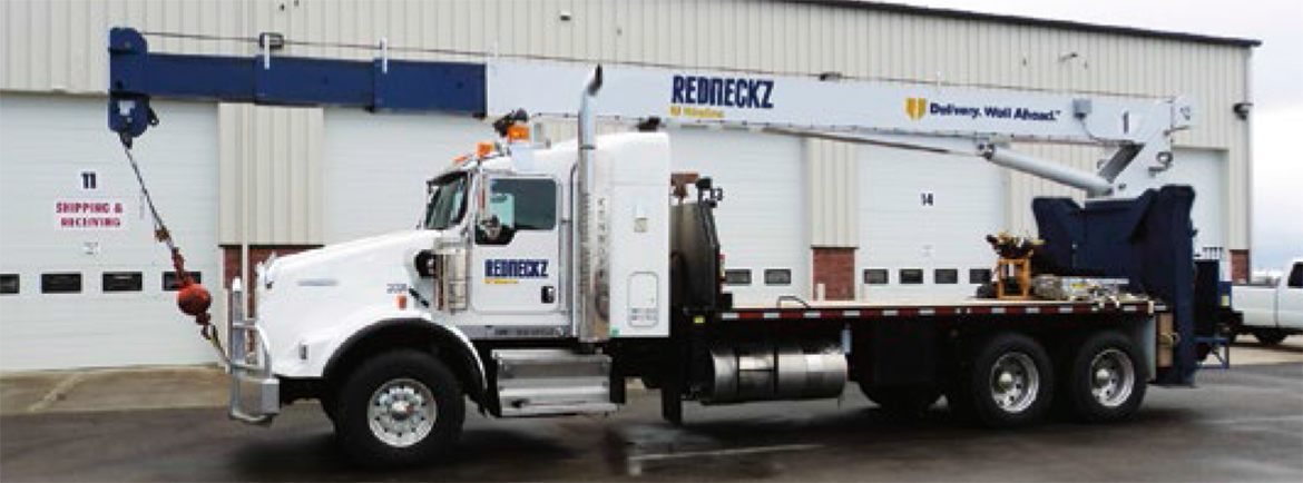 Redneckz Reservoir Pressure Monitoring truck